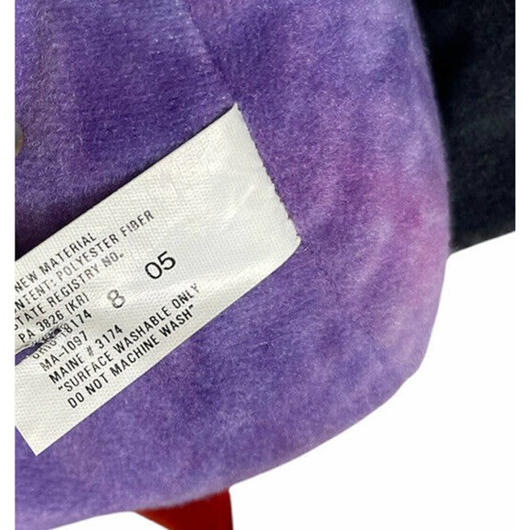 Vintage Dracula Stuffins Halloween Toy 1998 Tie Dye Rare Large 22" Plush - Picture 8 of 8